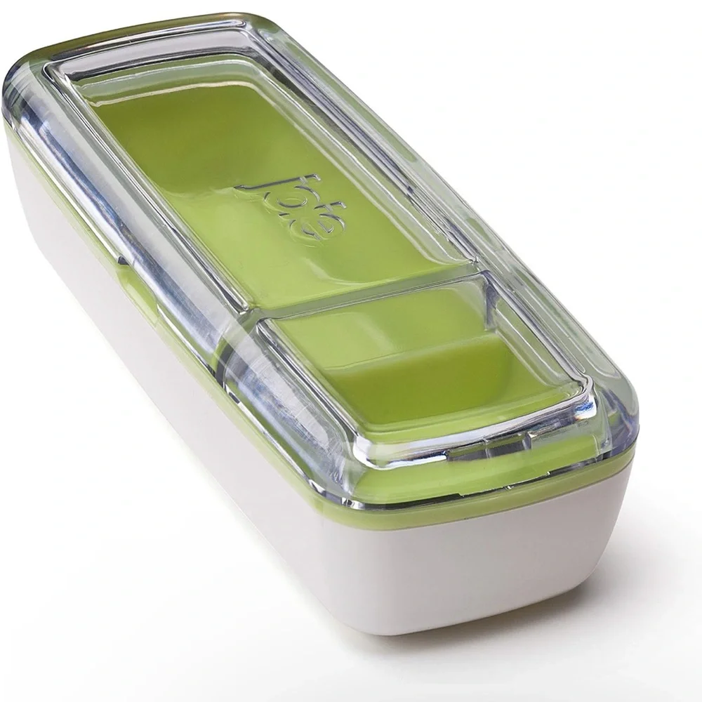 Brand new 4 sets Joie Snack On The Go Divided Container, Two Compartment Storage